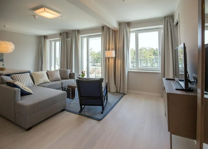 Duenenresidenz Prora - Ferienwohnung Mit Meerblick, 1 Schlafzimmer Und Balkon Np-308